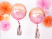 Picture of FOIL BALLOON OMBRE BALL PINK & ORANGE 18 INCH